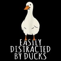 Duck Easily Distracted By Ducks Mousepad