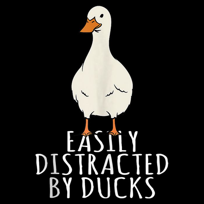 Duck Easily Distracted By Ducks Mousepad