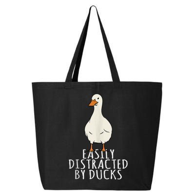 Duck Easily Distracted By Ducks 25L Jumbo Tote