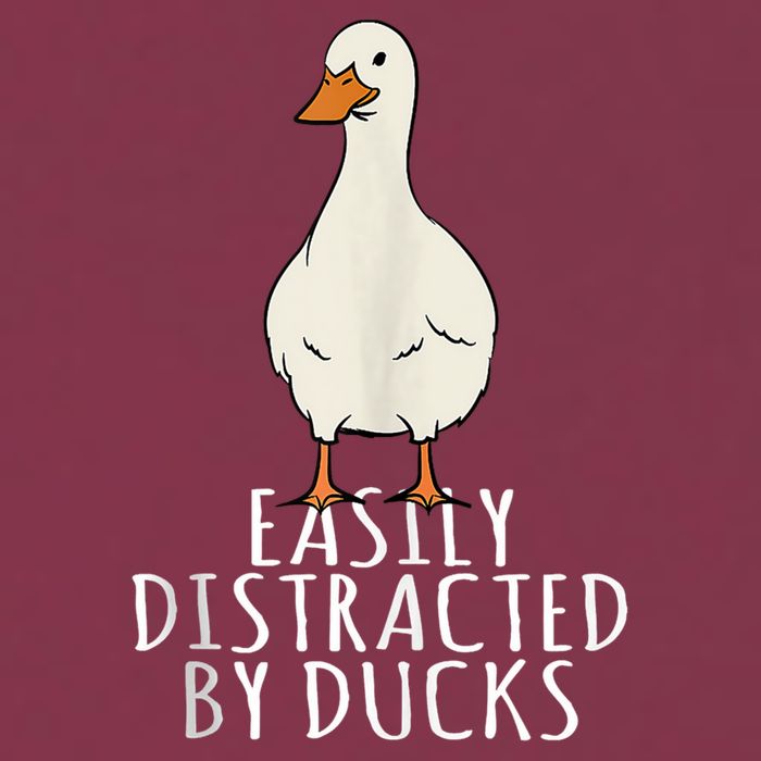 Duck Easily Distracted By Ducks 16oz Travel Tumbler