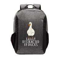 Duck Easily Distracted By Ducks Vector Backpack