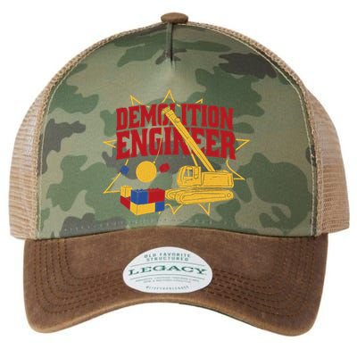 Demolition Engineer Legacy Tie Dye Trucker Hat