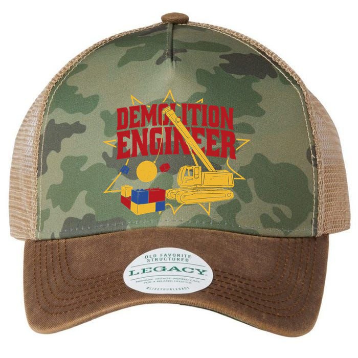 Demolition Engineer Legacy Tie Dye Trucker Hat