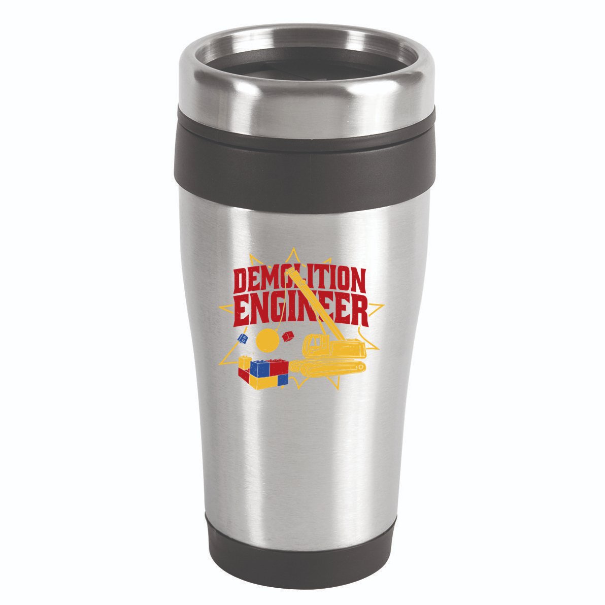 Demolition Engineer 16oz Travel Tumbler