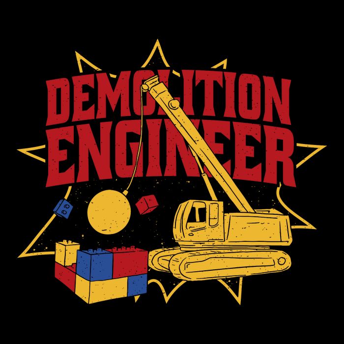 Demolition Engineer Toddler Sweatshirt