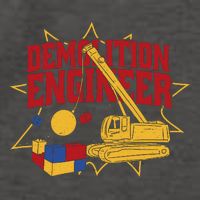 Demolition Engineer Vector Backpack