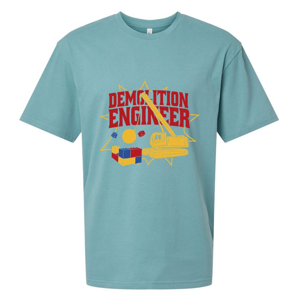 Demolition Engineer Sueded Cloud Jersey T-Shirt