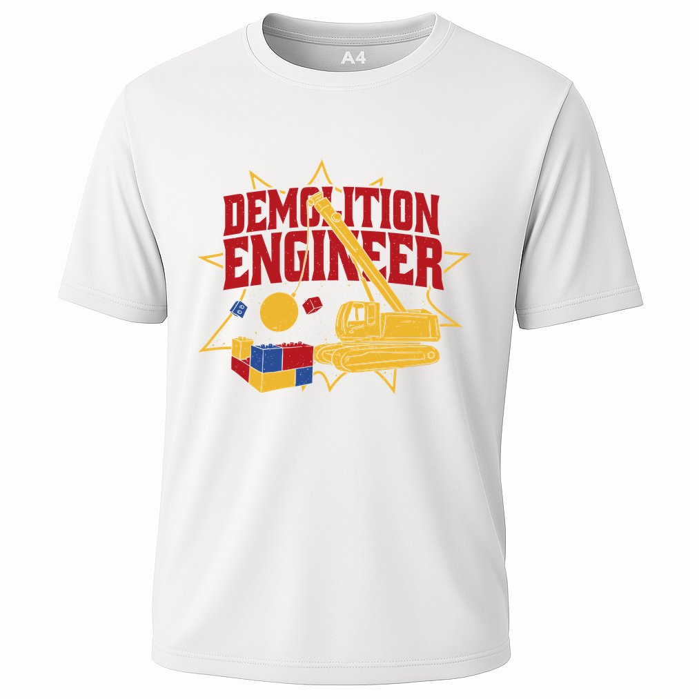 Demolition Engineer Performance Shirt