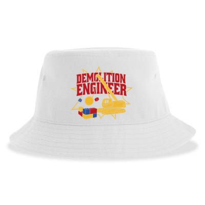Demolition Engineer Sustainable Bucket Hat