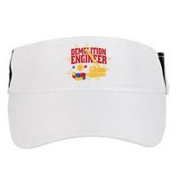 Demolition Engineer Adult Drive Performance Visor
