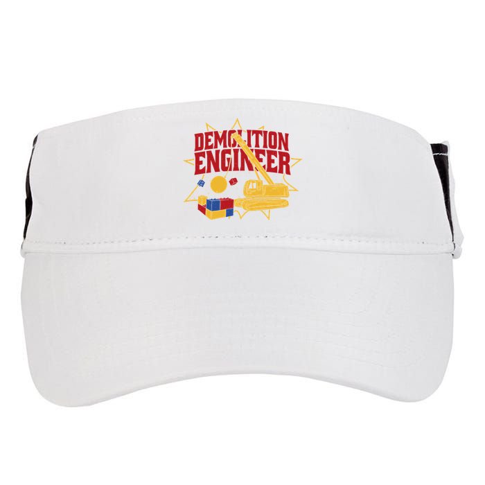 Demolition Engineer Adult Drive Performance Visor