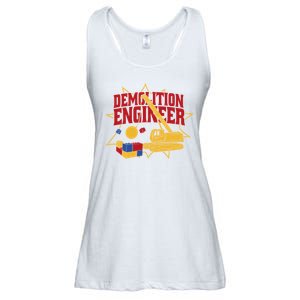 Demolition Engineer Ladies Essential Flowy Tank