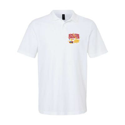 Demolition Engineer Softstyle Adult Sport Polo
