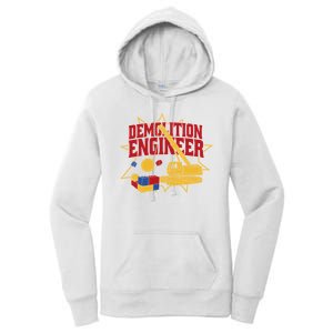 Demolition Engineer Women's Pullover Hoodie