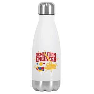 Demolition Engineer Stainless Steel Insulated Water Bottle