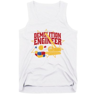 Demolition Engineer Tank Top