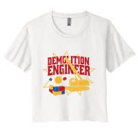 Demolition Engineer Crop Top