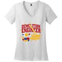 Demolition Engineer Women's V-Neck T-Shirt