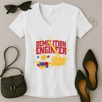 Demolition Engineer Women's V-Neck T-Shirt