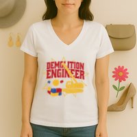 Demolition Engineer Women's V-Neck T-Shirt