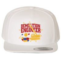 Demolition Engineer Wool Snapback Cap