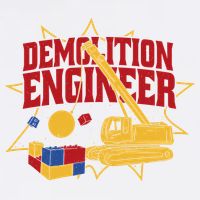 Demolition Engineer Wool Snapback Cap