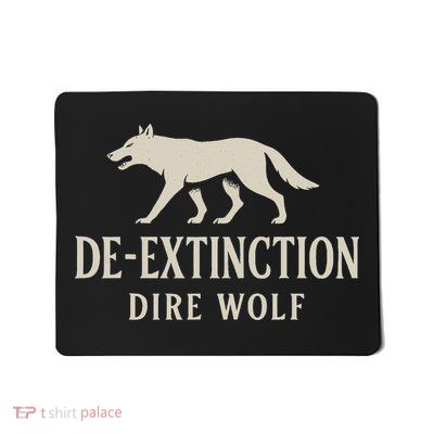 De Extinction Dire Wolf Dire Wolves Wolf Return Mousepad