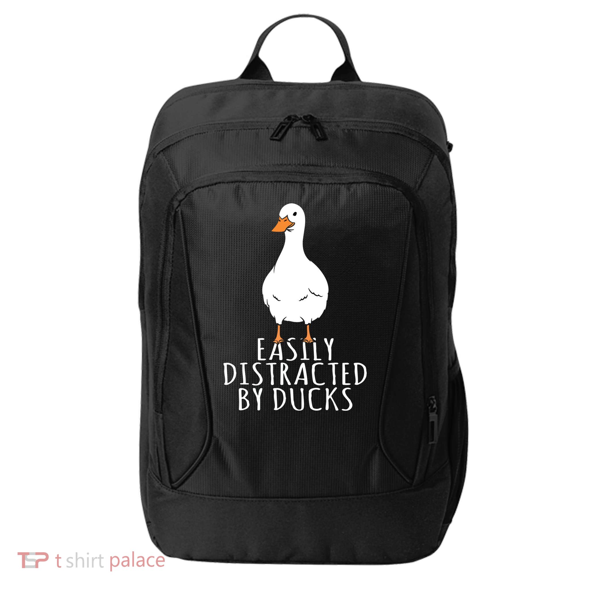 Duck Easily Distracted By Ducks City Backpack