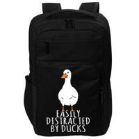 Duck Easily Distracted By Ducks Impact Tech Backpack