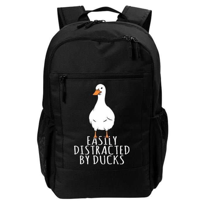 Duck Easily Distracted By Ducks Backpack