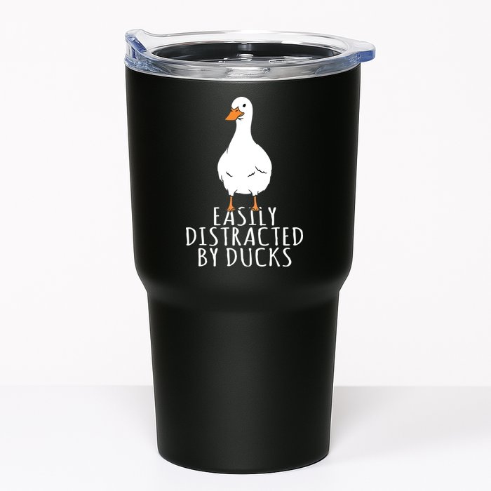 Duck Easily Distracted By Ducks Tumbler