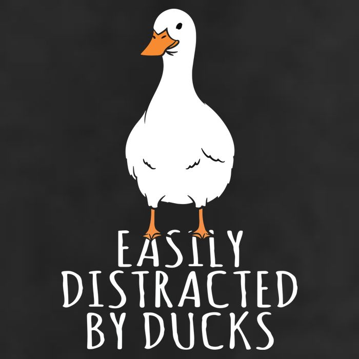 Duck Easily Distracted By Ducks Microfiber Hand Towel