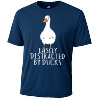 Duck Easily Distracted By Ducks Performance Shirt