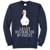 Duck Easily Distracted By Ducks Sweatshirt