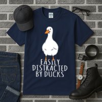Duck Easily Distracted By Ducks Tall T-Shirt