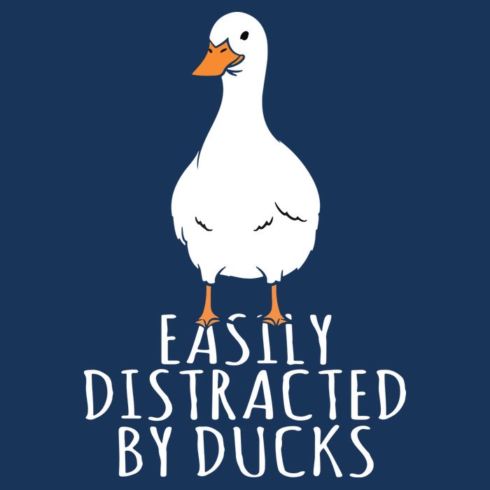 Duck Easily Distracted By Ducks Mousepad