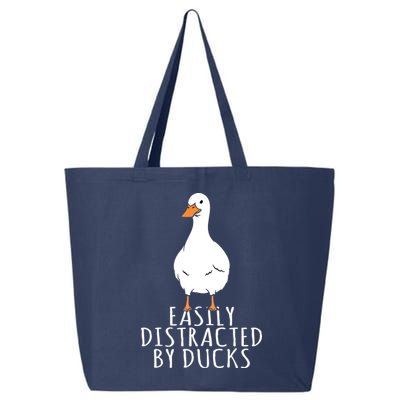 Duck Easily Distracted By Ducks 25L Jumbo Tote