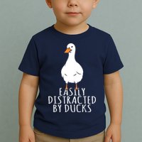 Duck Easily Distracted By Ducks Toddler T-Shirt