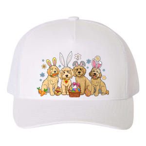 Dogs Easter Day Bunnies Dog Yupoong Adult 5-Panel Trucker Hat