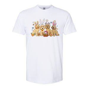 Dogs Easter Day Bunnies Dog Softstyle® CVC T-Shirt