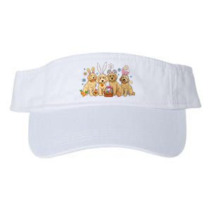 Dogs Easter Day Bunnies Dog Valucap Bio-Washed Visor