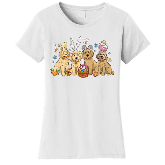 Dogs Easter Day Bunnies Dog Women's T-Shirt