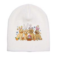 Dogs Easter Day Bunnies Dog Short Acrylic Beanie