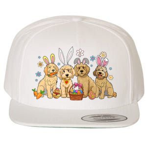 Dogs Easter Day Bunnies Dog Wool Snapback Cap