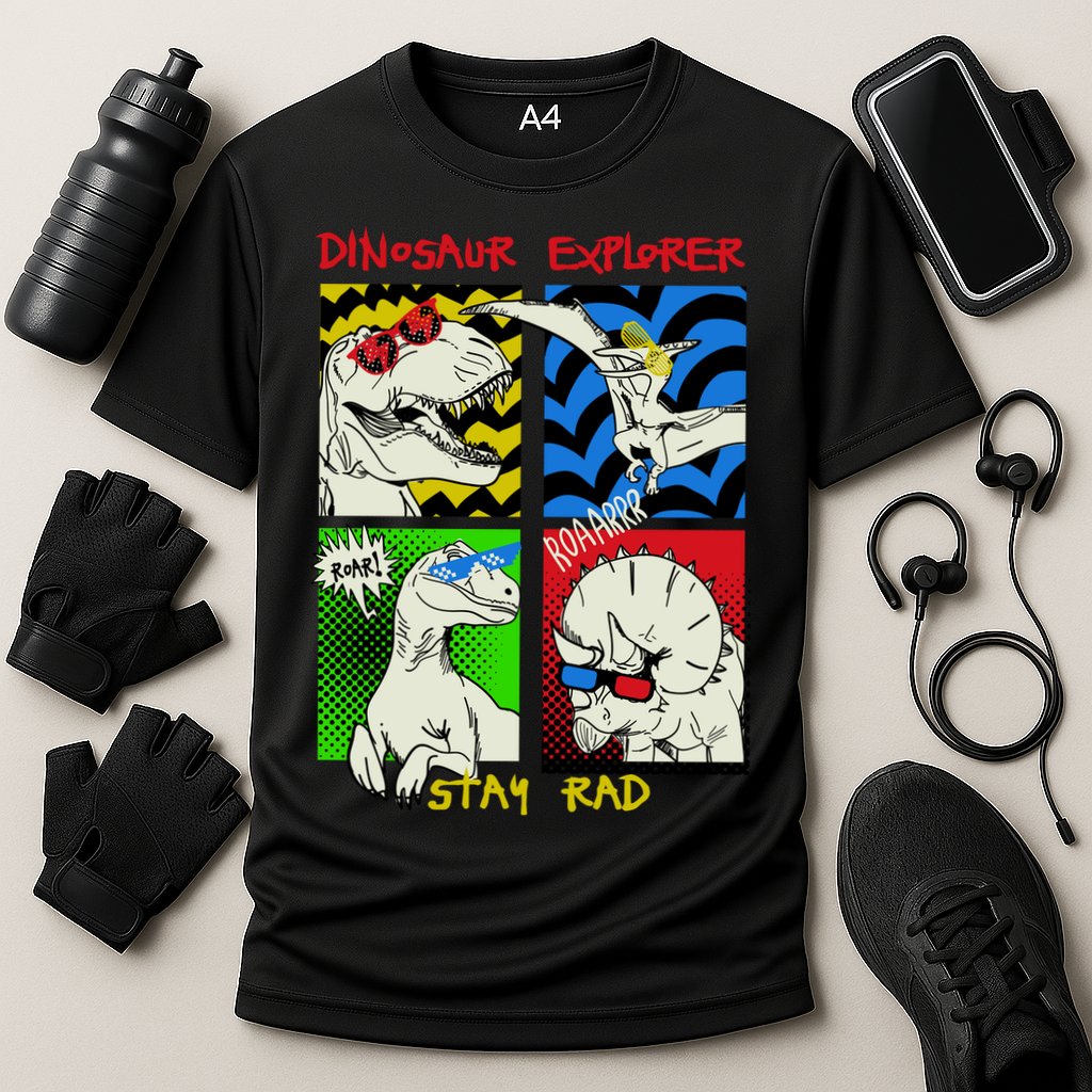 Dinosaur Explorer Cooling Performance Crew T-Shirt
