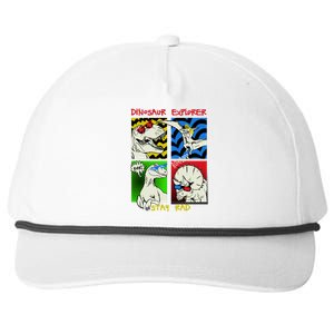 Dinosaur Explorer Snapback Five-Panel Rope Hat