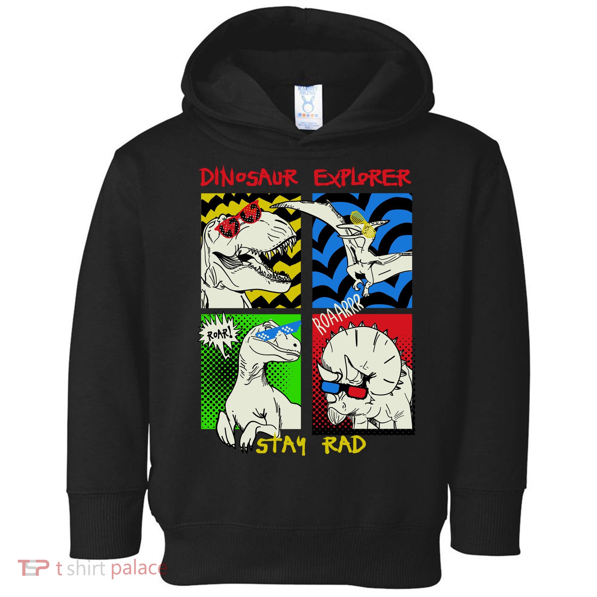 Dinosaur Explorer Toddler Hoodie