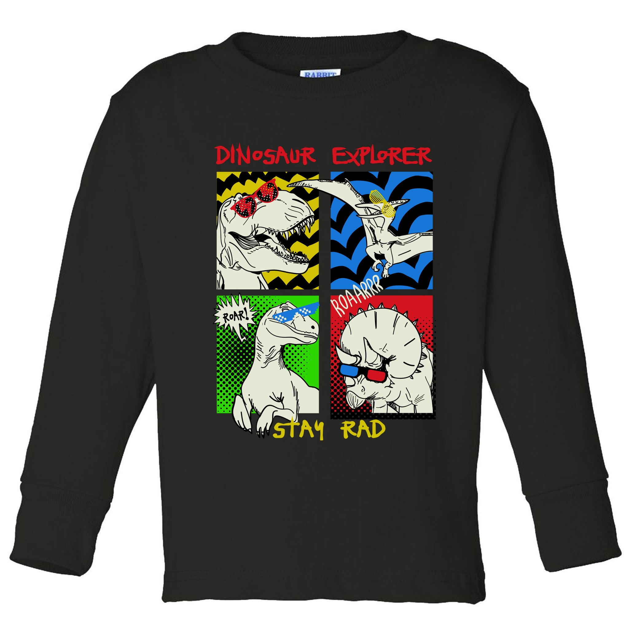 Dinosaur Explorer Toddler Long Sleeve Shirt