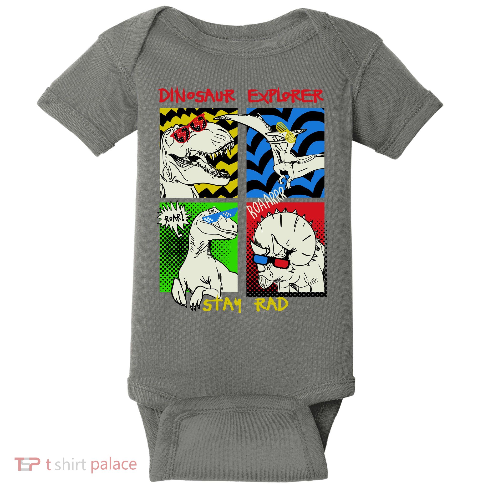 Dinosaur Explorer Baby Bodysuit