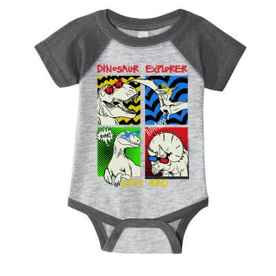 Dinosaur Explorer Infant Baby Jersey Bodysuit